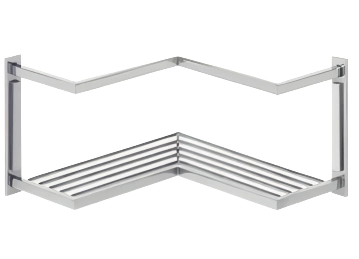 Wall corner sponge tray